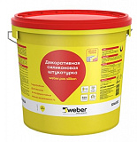 Штукатурка силиконовая Weber.pas Silikon Шуба (1,5 мм), 25 кг /RAL*/