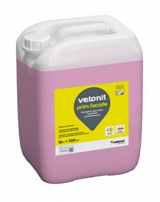 Грунтовка Weber.prim Facade, 10 л