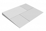 XPS ТехноНИКОЛЬ CARBON PROF Slope 2,1% - 10...100 мм (сборный элемент)