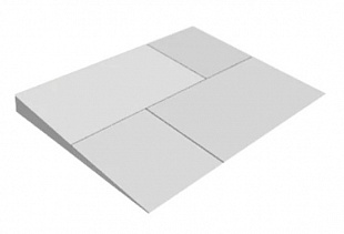 XPS ТехноНИКОЛЬ CARBON PROF Slope Элемент A (2,1%, 1200х600х10-35)