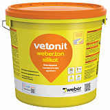 Фасадная краска силикатная Vetonit Weber.Ton Silikat 25 кг /RAL*/