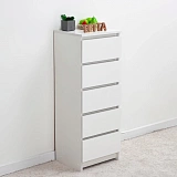 Комод City 5 ящиков, 5 ящ., 40х35.4x105.9 см, Letta