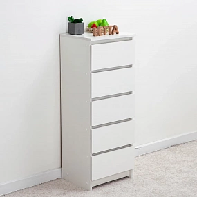 Комод City 5 ящиков, 5 ящ., 40х35.4x105.9 см, Letta